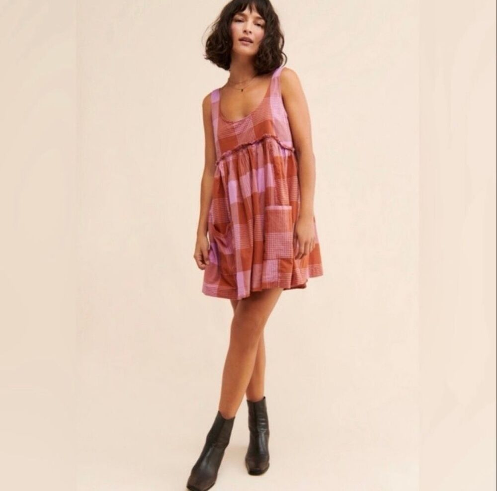 Free People Madelyn Mini Dress L
